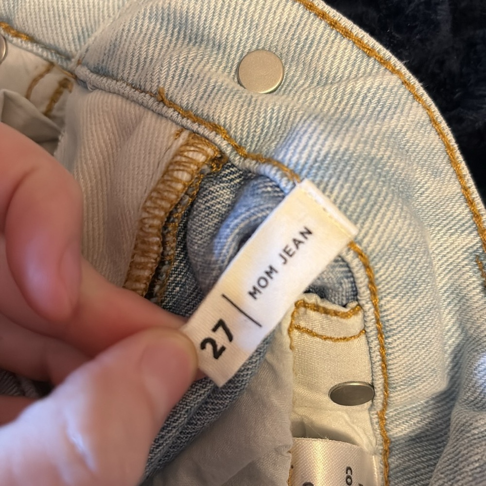 Pacsun Women’s Multi Color Mom Jeans, Size 27 - Picture 5 of 7